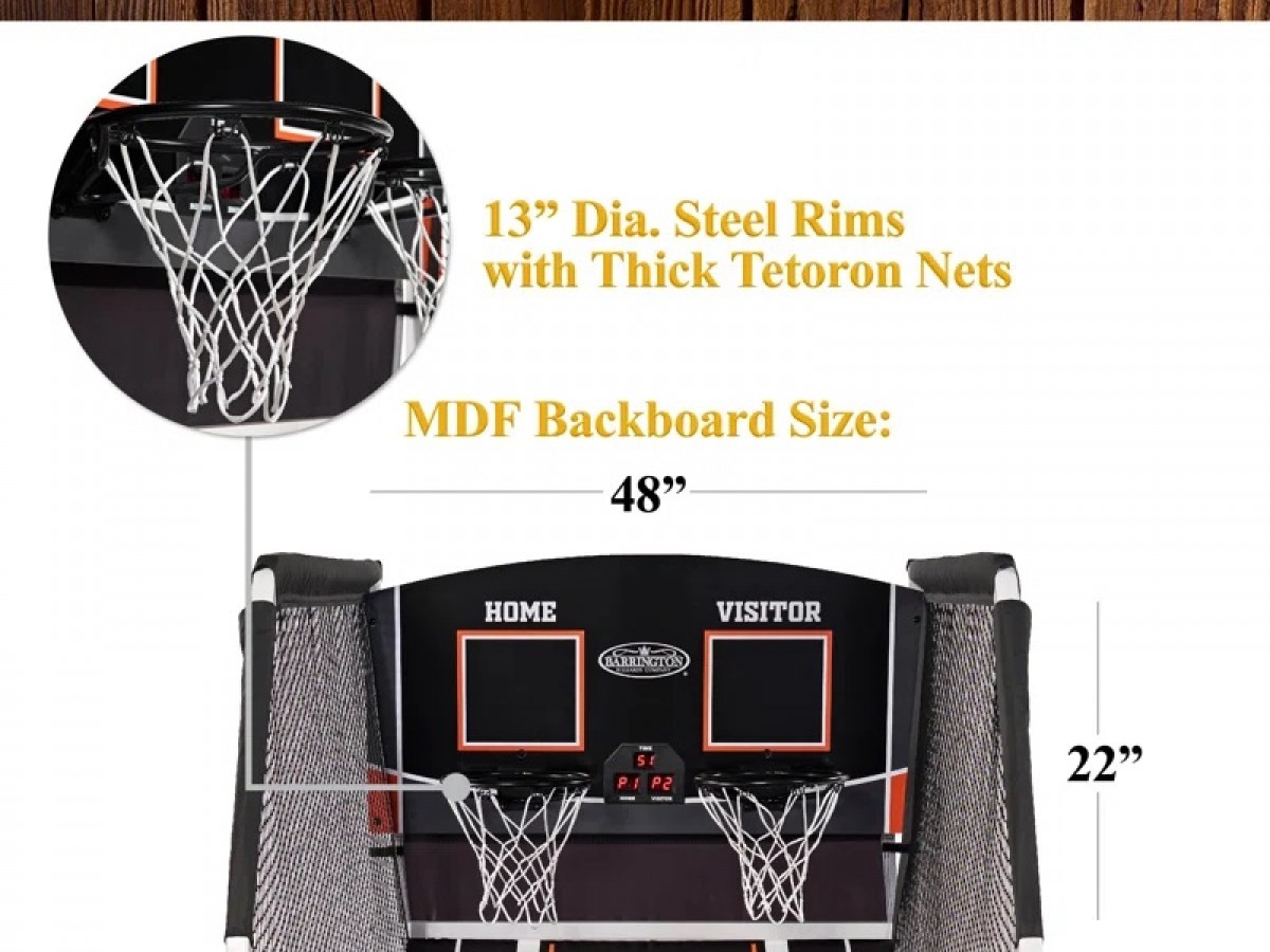 Juego de Baloncesto Arcade Barrington Colección Urbano Electrónico de 7 pulgadas